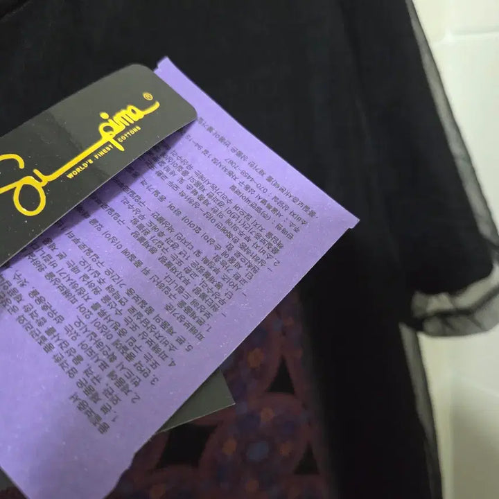 [BUNJANG] Anna Sui Black Bandana See-through Short Sleeve Shirt / 안나수이 블랙 반다나 시스루 반팔 (새옷) 미착용.  사이즈66