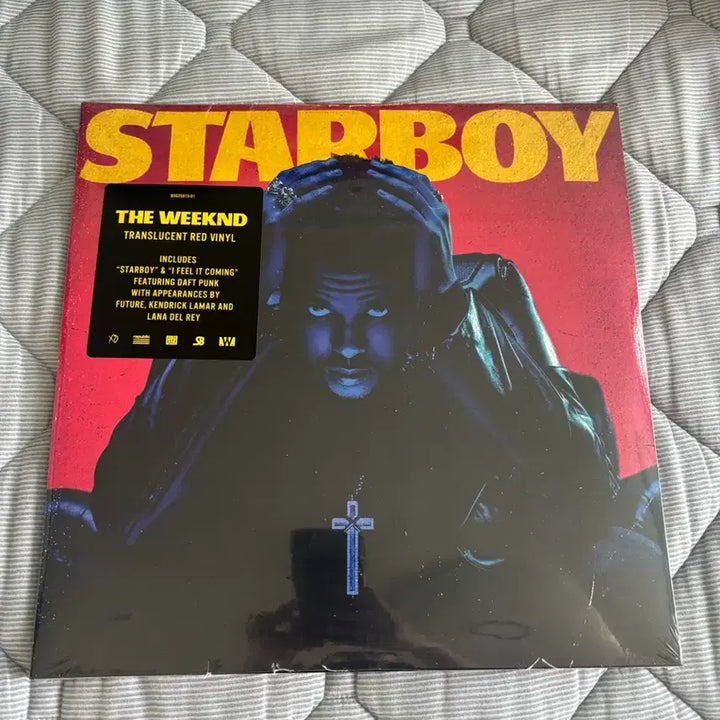 [SOLD OUT] 미개봉) 위켄드 Starboy LP 팝니다! (Red vinyl)