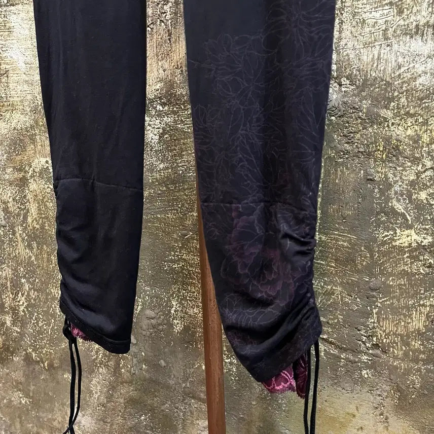 [BUNJANG] ozz on Honest Lace Shirring Pants Leggings / ozz on 오즈 오네스트 레이스 스패츠 셔링 팬츠 레깅스