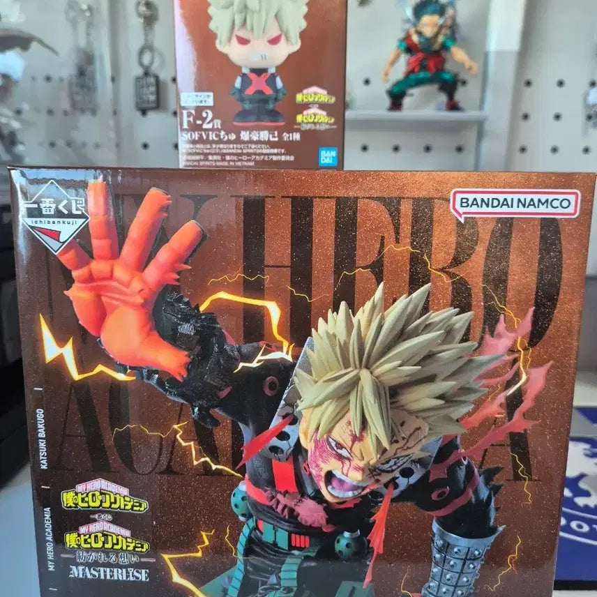 [BUNJANG] My Hero Academia Bakugo Figure / 나의 히어로 아카데미아 이어진마음 바쿠고 d상피규어,f-2피규어