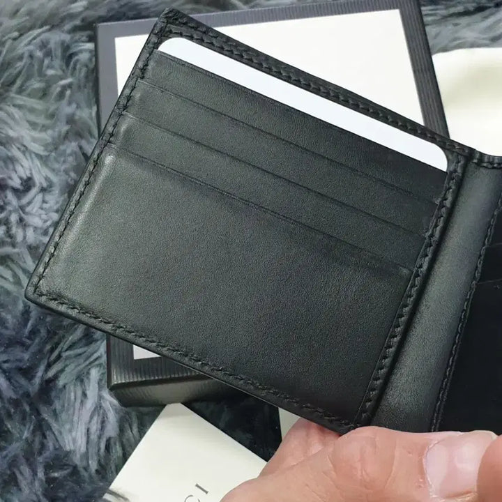 [BUNJANG] Gucci Signature Metal Wallet / 구찌 시그니처 메탈 반지갑