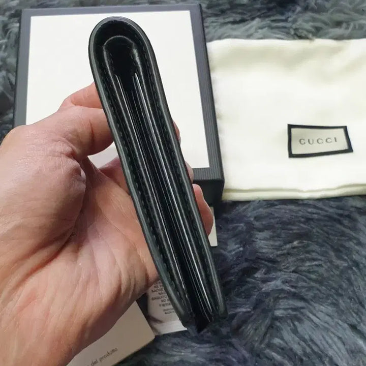 [BUNJANG] Gucci Signature Metal Wallet / 구찌 시그니처 메탈 반지갑