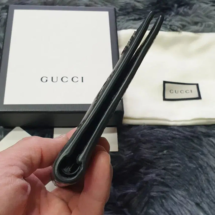 [BUNJANG] Gucci Signature Metal Wallet / 구찌 시그니처 메탈 반지갑