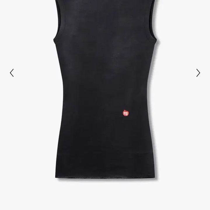 [SOLD OUT] [XS,S] 알렉산더왕 알왕 테이퍼드 애플 로고 원피스 치마 드레스 블랙