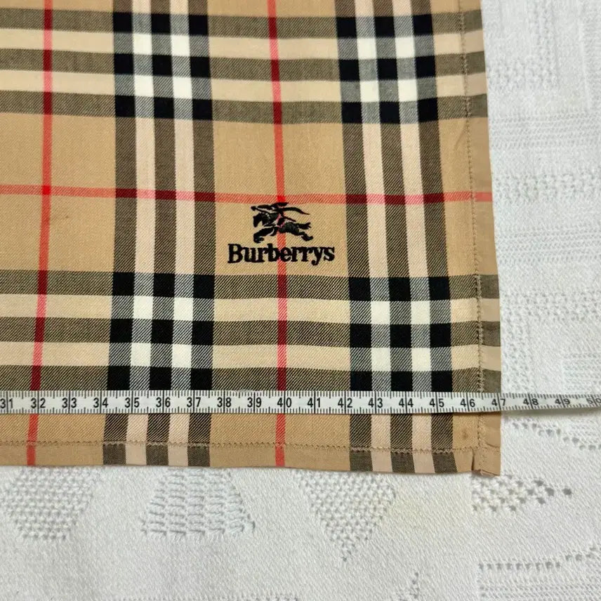 [BUNJANG] Burberry Nova Check Handkerchief / BURBERRY 버버리 기본 노바체크 손수건