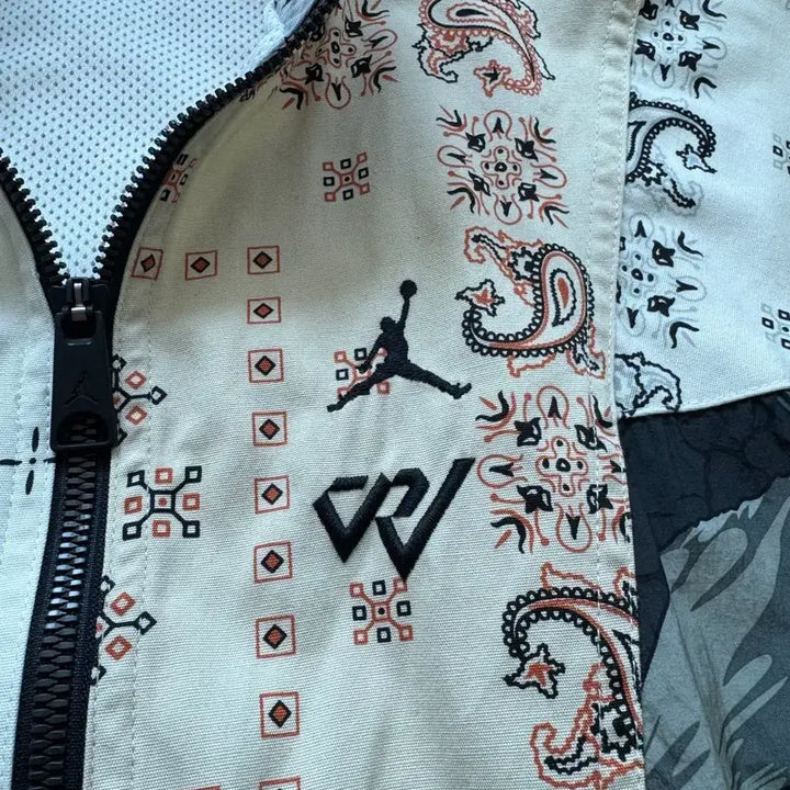 [SOLD OUT] 나이키 조던 x 러셀 웨스트브룩 패치워크 아노락