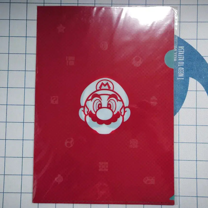 [BUNJANG] Super Mario Ichiban Kuji Mario &amp; Luigi Clear File (Sealed) / 슈퍼 마리오 제일복권 - 마리오&amp;루이지 클리어파일 (미개봉)
