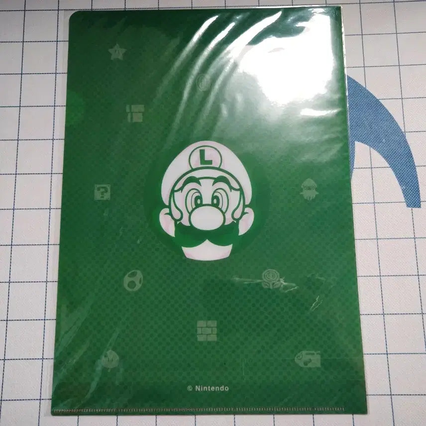 [BUNJANG] Super Mario Ichiban Kuji Mario &amp; Luigi Clear File (Sealed) / 슈퍼 마리오 제일복권 - 마리오&amp;루이지 클리어파일 (미개봉)