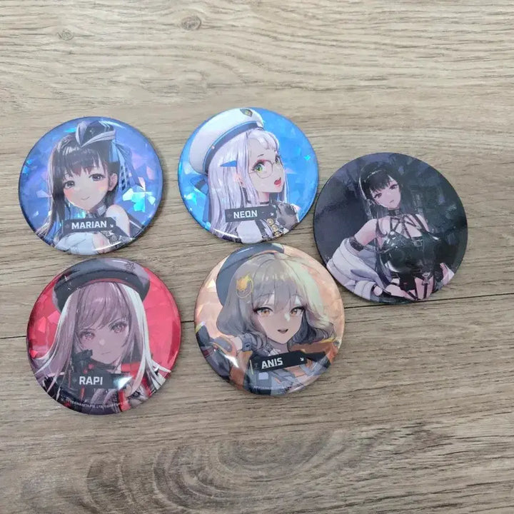 [BUNJANG] NIKKE Bundle Set Can Badge / 니케 캔뱃지 일괄