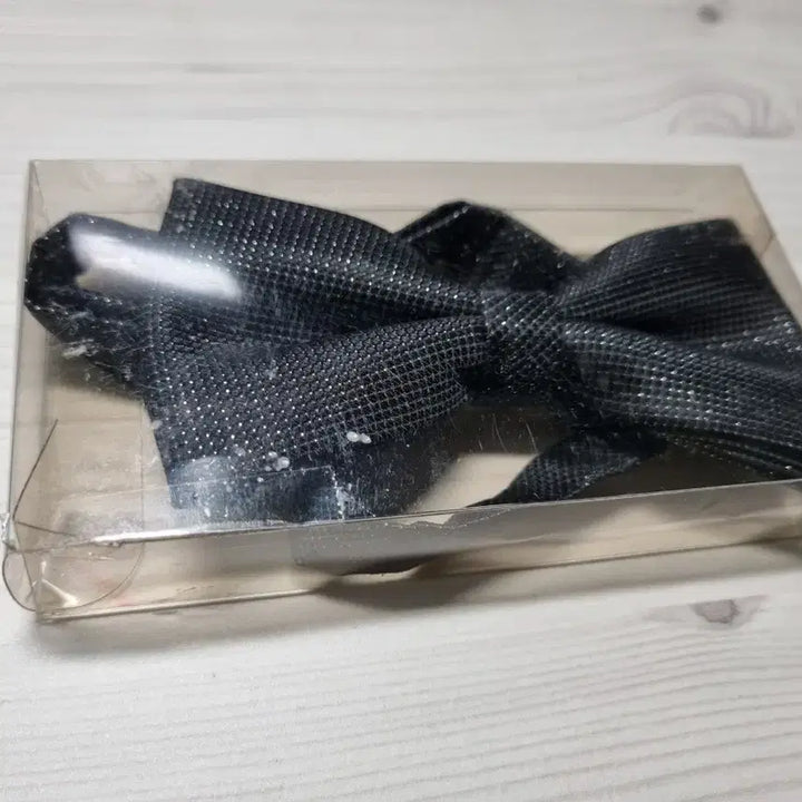 [BUNJANG] Black Pearl Butterfly Necktie Set / 블랙펄 나비넥타이 2개