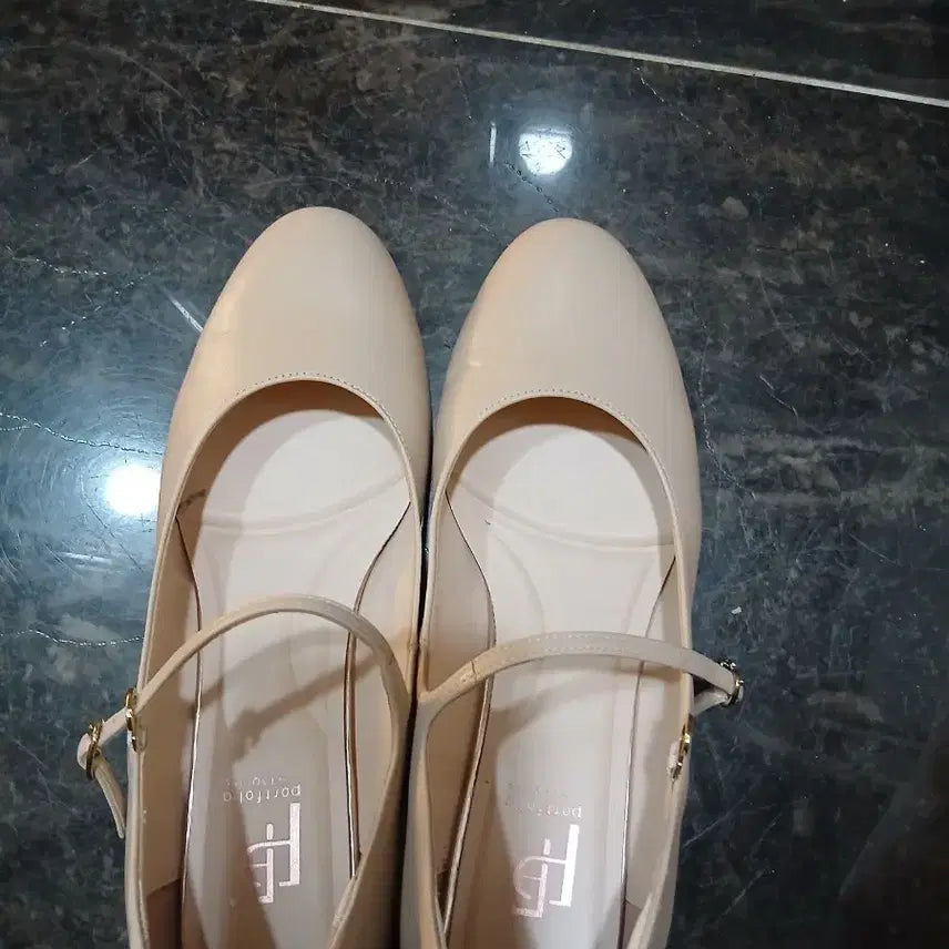 [BUNJANG] ESQUIA Mary Jane Shoes Pink 245mm / 에스콰이아 메리제인슈즈
