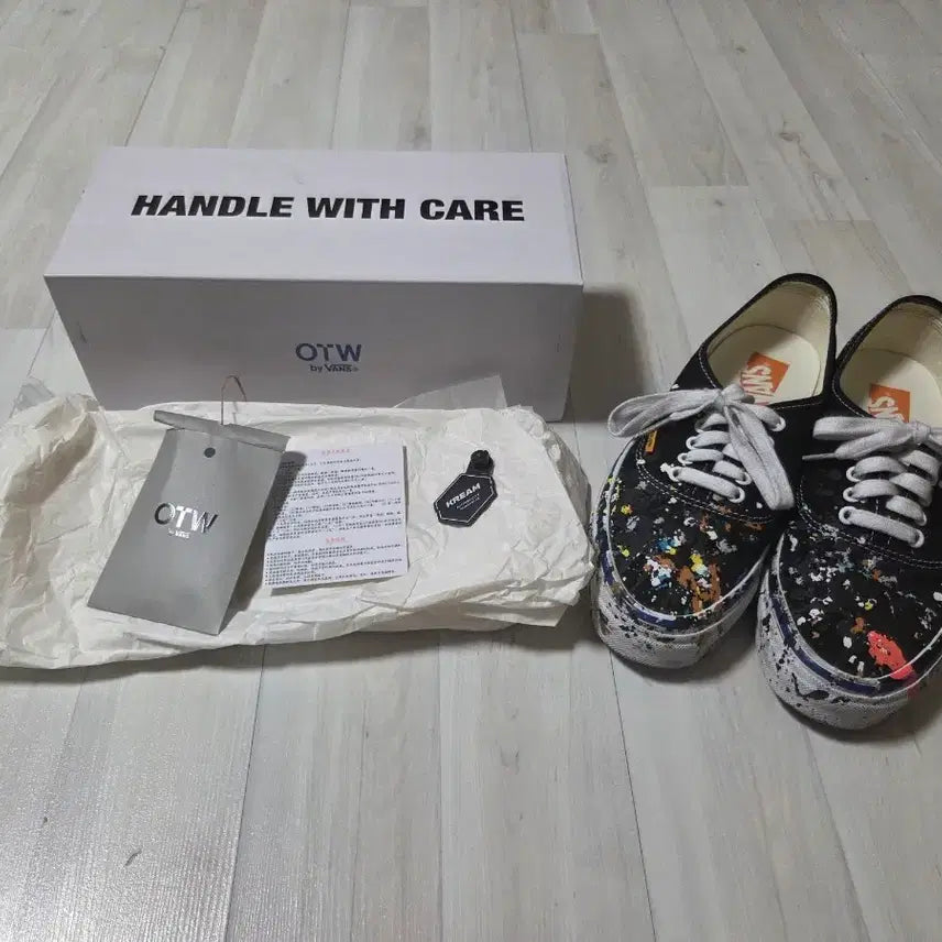 [SOLD OUT] 반스 x 갤러리 디파트먼트 OTW 어센틱 44 블랙 270