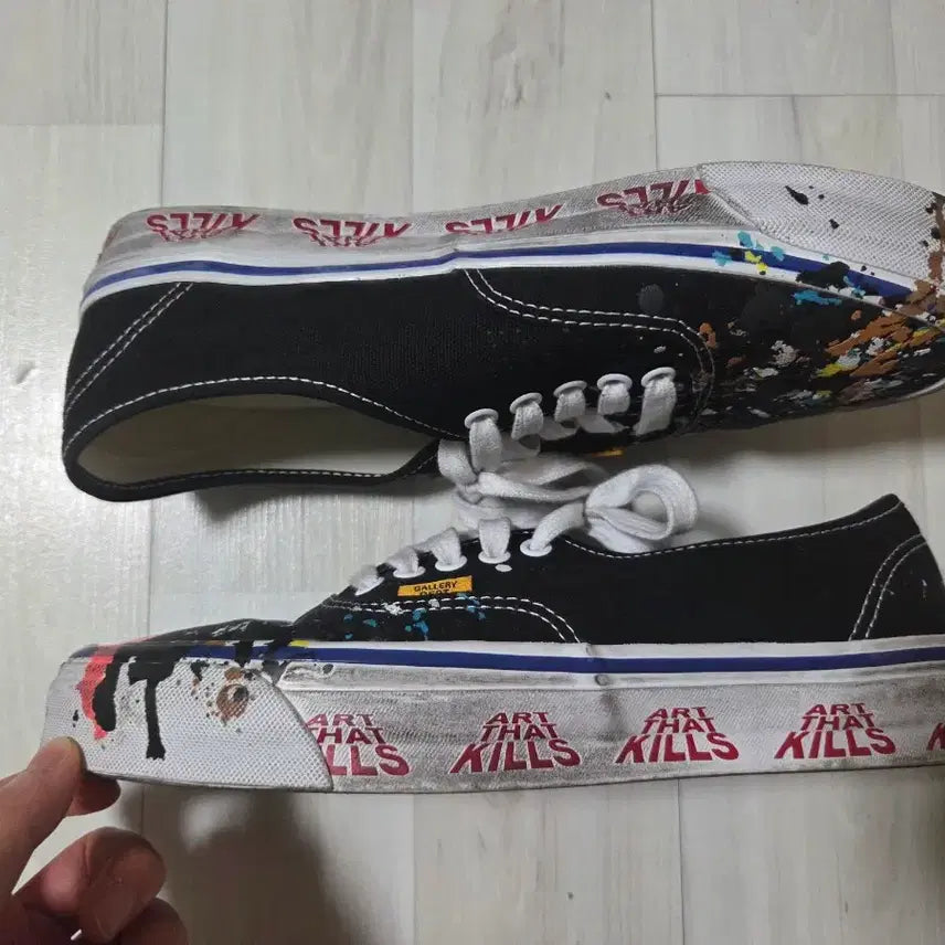 [SOLD OUT] 반스 x 갤러리 디파트먼트 OTW 어센틱 44 블랙 270