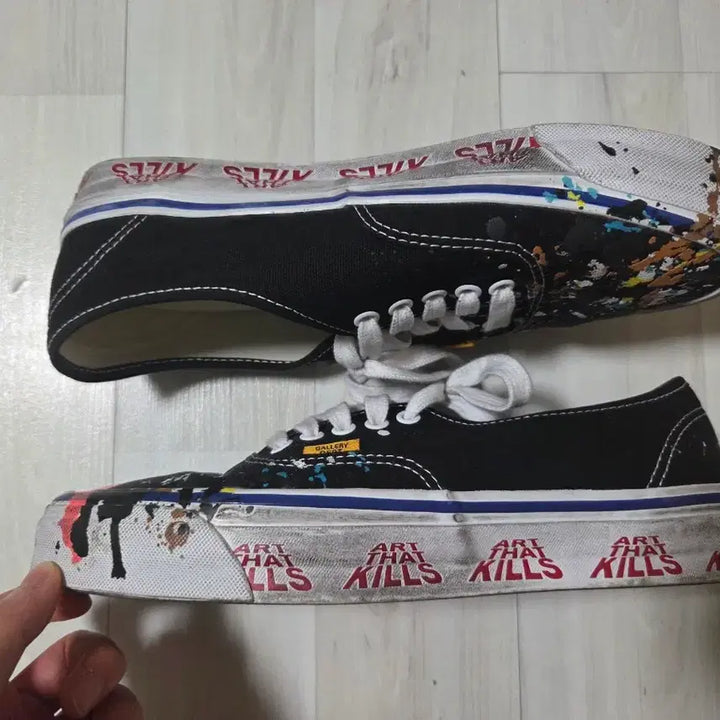 [SOLD OUT] 반스 x 갤러리 디파트먼트 OTW 어센틱 44 블랙 270