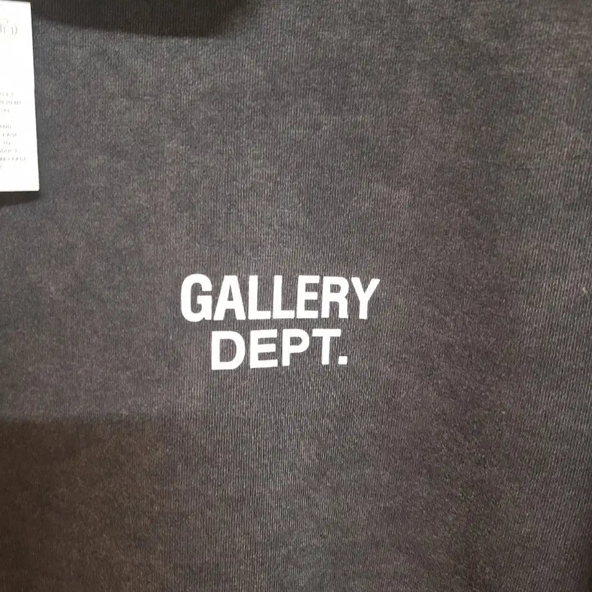 [SOLD OUT] 갤러리 디파트 후드티 차콜 HOLLYWOOD CA 슬리브 후드티 새상품