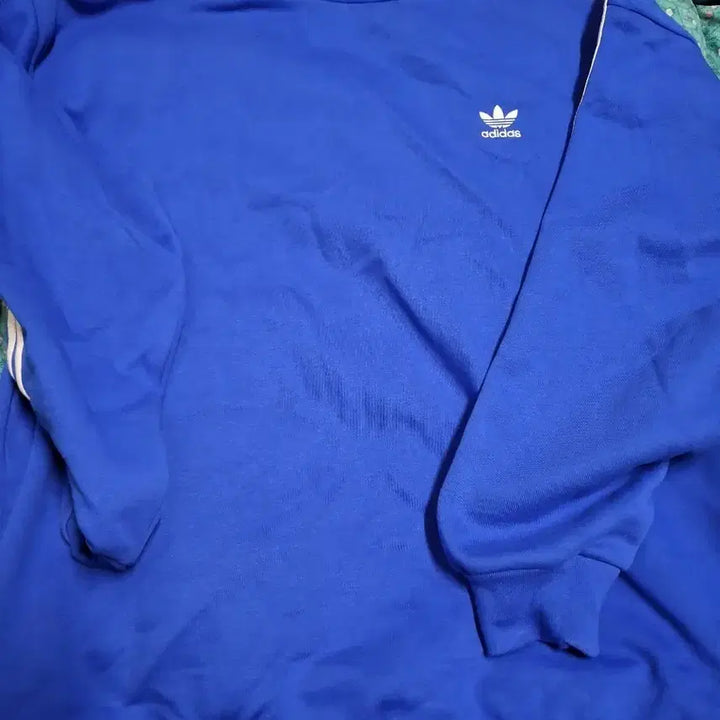 [BUNJANG] Adidas Blue Sweatshirt 2XL / 아디다스 블루 맨투맨 2xl 오리지널