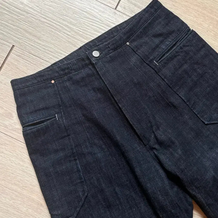 [BUNJANG] Polytelu Riso Denim Indigo Jeans / 폴리테루 리소데님 인디고 2사이즈