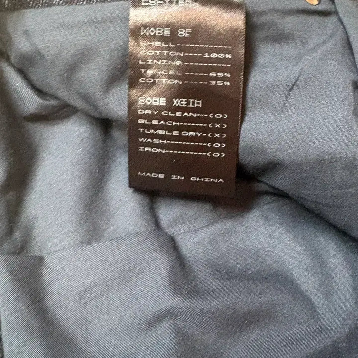 [BUNJANG] Polytelu Riso Denim Indigo Jeans / 폴리테루 리소데님 인디고 2사이즈