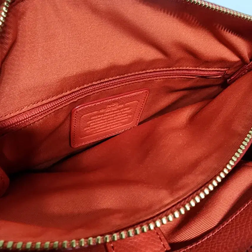 [BUNJANG] Coach Crossgrain Leather Mini Christie Carryall Bag / 코치 COACH 크로스그레인 레더미니크리스티캐리올가방