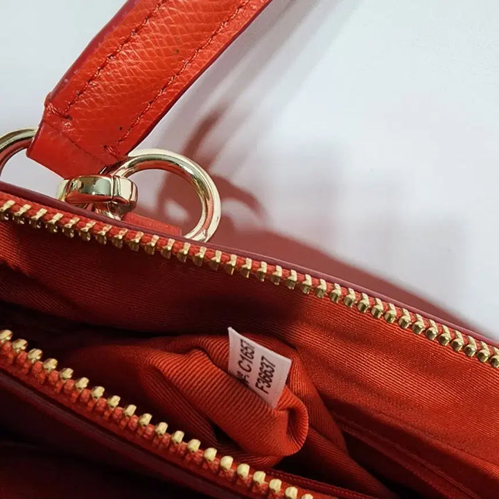 [BUNJANG] Coach Crossgrain Leather Mini Christie Carryall Bag / 코치 COACH 크로스그레인 레더미니크리스티캐리올가방