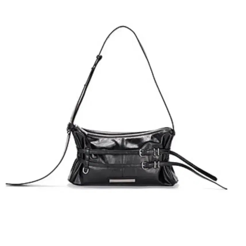 [BUNJANG] Matinkim Double Belt Strap Mini Bag Black / 마뗑킴 더블 벨트 스트랩 미니백 블랙