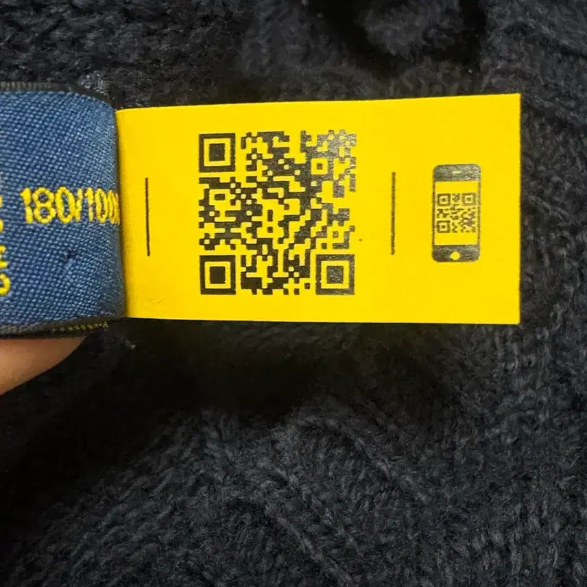 [SOLD OUT] 폴로 랄프로렌 케이블 니트 조끼 네이비 (남성 L)