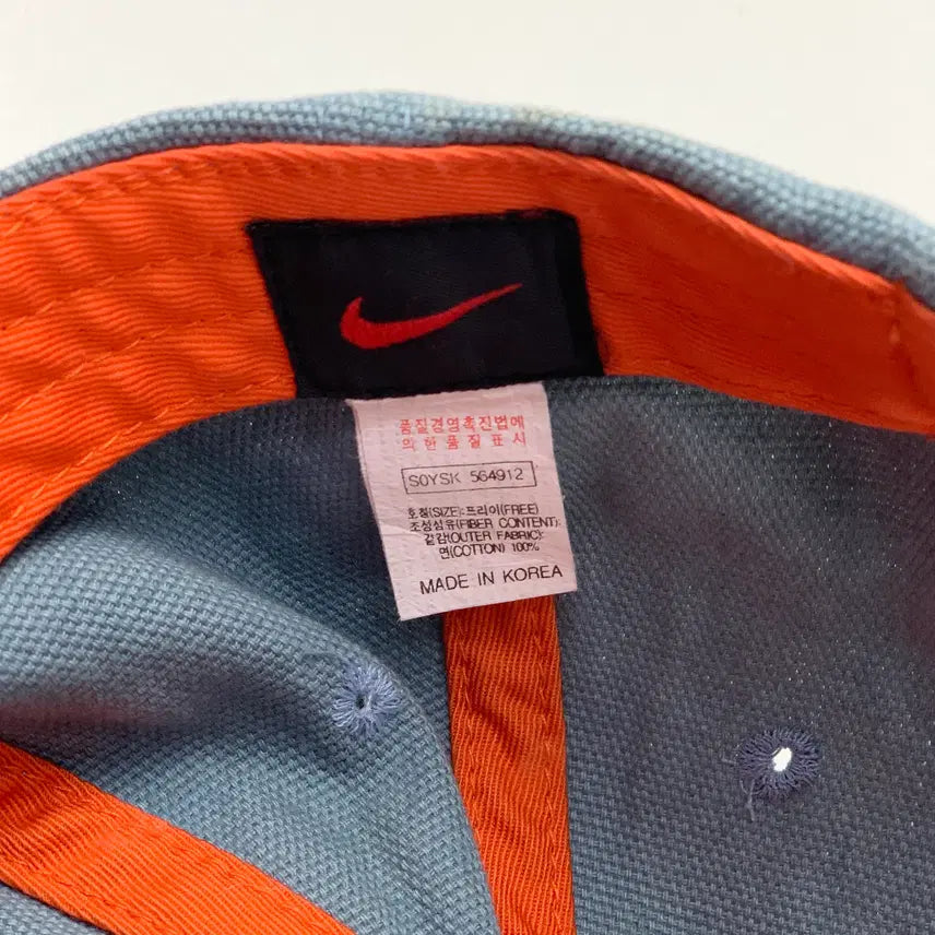 [BUNJANG] Nike Vintage Sky Blue Ball Cap / [OS/정품] 90s 나이키 스포츠 스카이블루 볼캡