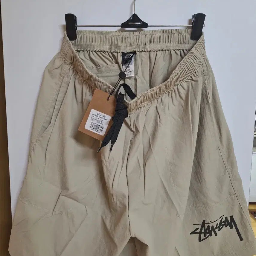 [BUNJANG] Stussy Gray Water Shorts XL / 정품 스투시 그레이 워터 반바지 쇼츠 XL 새상품 무료배송