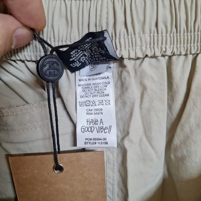 [BUNJANG] Stussy Gray Water Shorts XL / 정품 스투시 그레이 워터 반바지 쇼츠 XL 새상품 무료배송