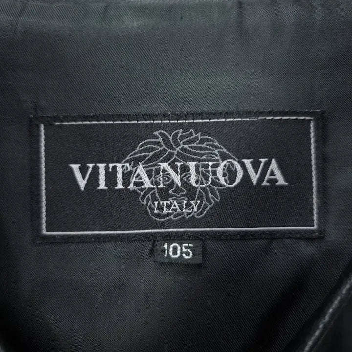 [BUNJANG] Vintage Real Sheepskin Leather Zip-Up Jacket Black / 빈티지 리얼 쉽스킨 양가죽 집업 레더 자켓 블랙 M20085