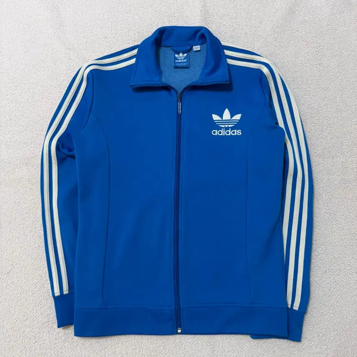 [BUNJANG] Adidas Blue Jersey Zip-up / 아디다스 져지 집업 블루 파랑