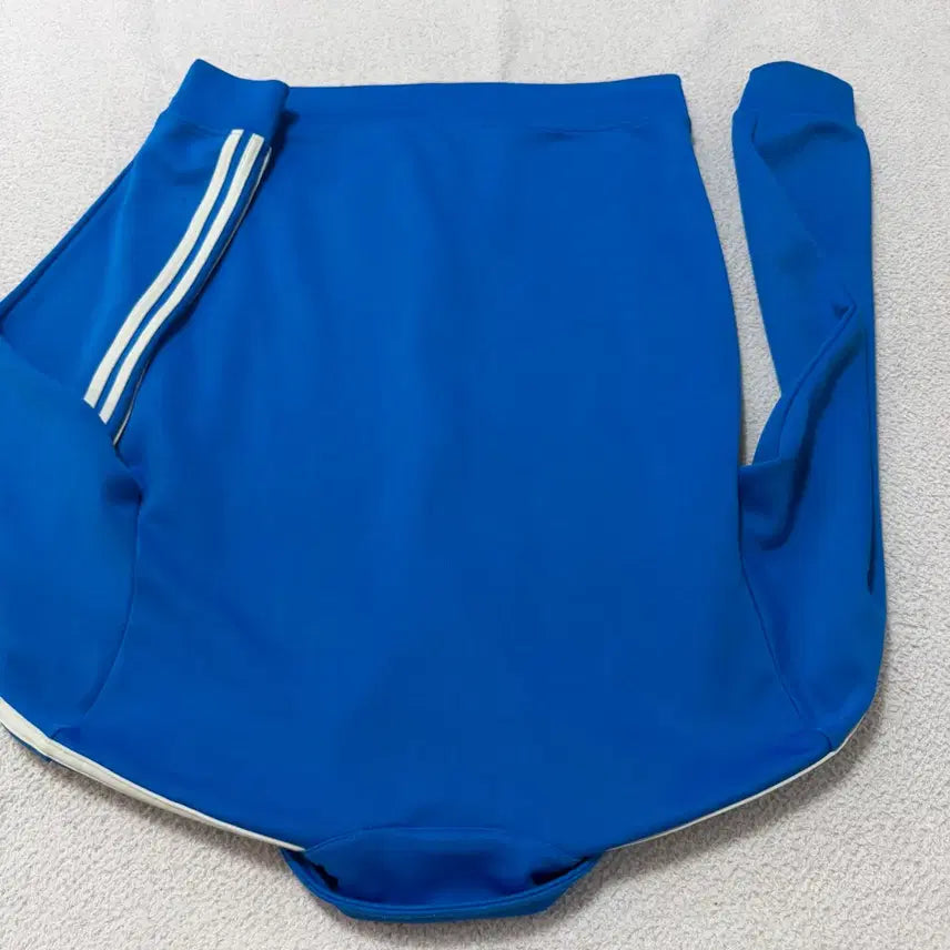 [BUNJANG] Adidas Blue Jersey Zip-up / 아디다스 져지 집업 블루 파랑