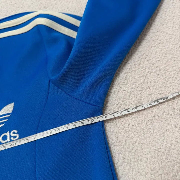 [BUNJANG] Adidas Blue Jersey Zip-up / 아디다스 져지 집업 블루 파랑