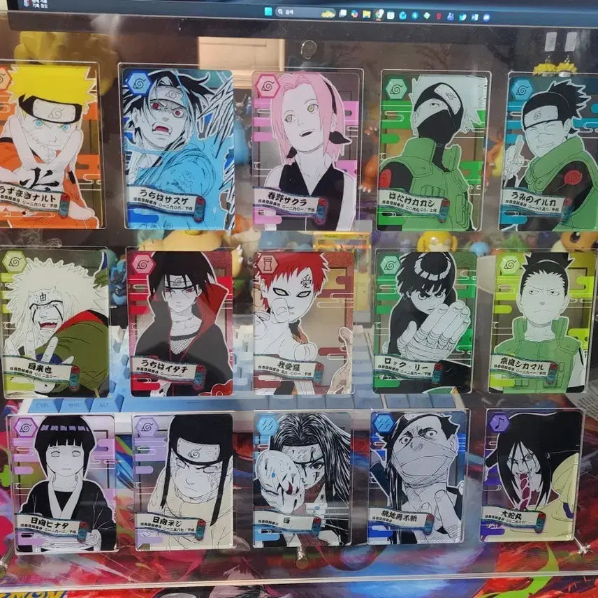 [BUNJANG] Naruto Status Card Series 2 Full Set / 나루토 스테이터스 카드2탄 전종