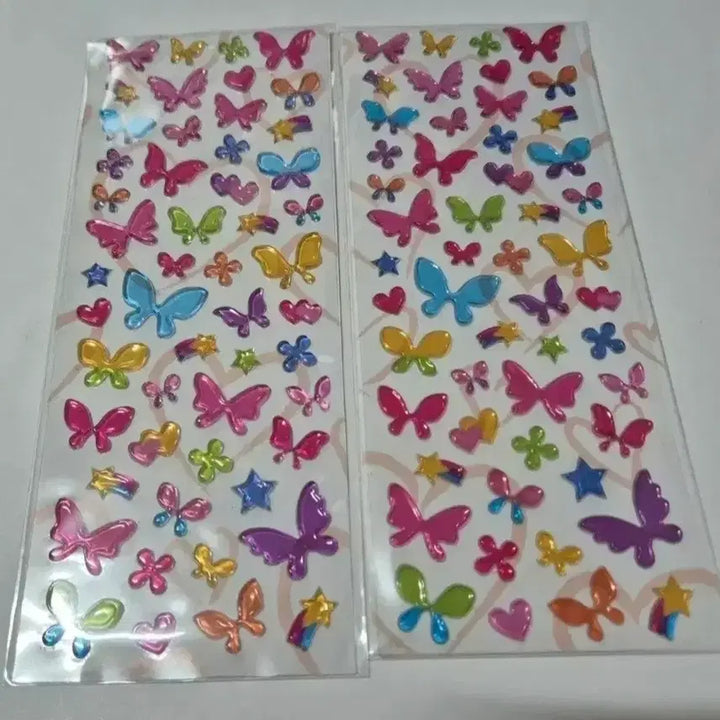 [BUNJANG] Vintage Butterfly Transparent Sticker / 고전 나비 투명 스티커