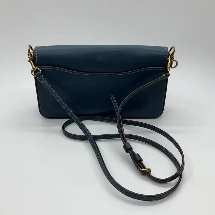 [BUNJANG] Coach Dinky Shoulder Bag Crossbody Blue / 267000742 코치 딩키 숄더백 크로스 블루 20215