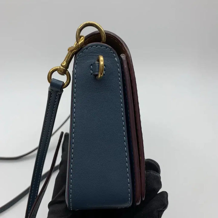[BUNJANG] Coach Dinky Shoulder Bag Crossbody Blue / 267000742 코치 딩키 숄더백 크로스 블루 20215