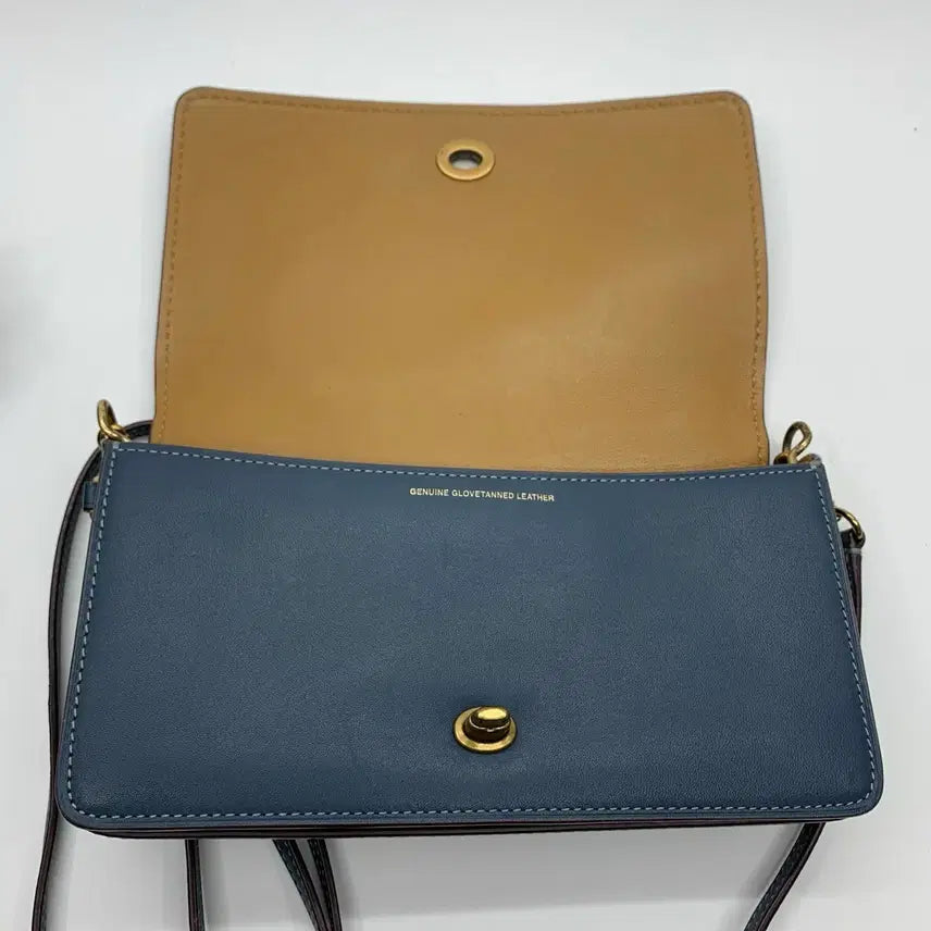 [BUNJANG] Coach Dinky Shoulder Bag Crossbody Blue / 267000742 코치 딩키 숄더백 크로스 블루 20215