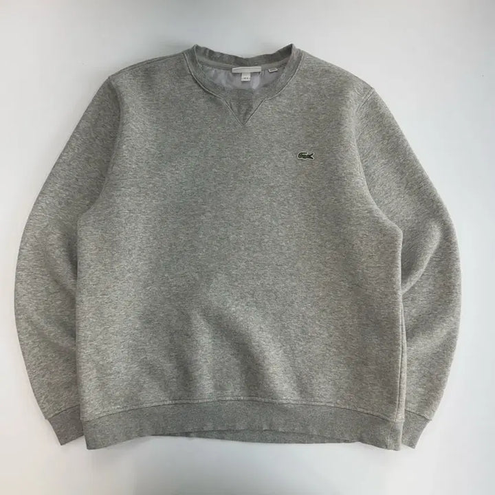 [SOLD OUT] Lacoste 라코스테 스몰로고 그레이 맨투맨