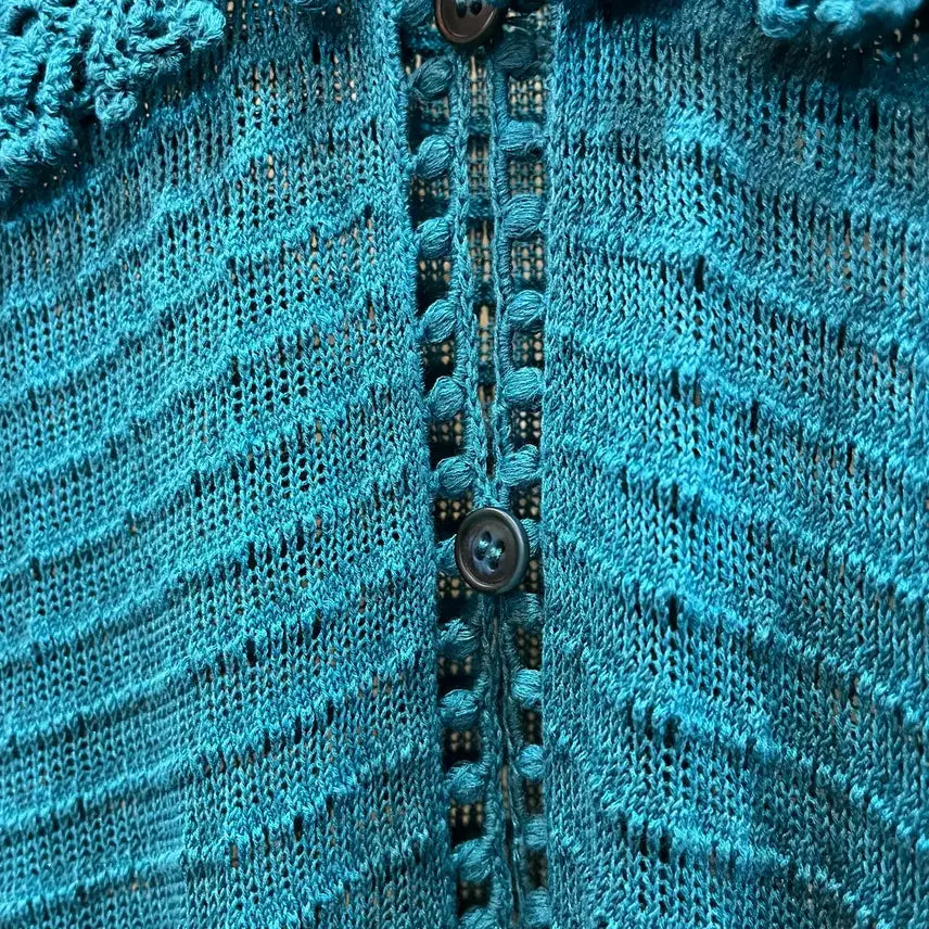 [BUNJANG] Hiroko Bis Hiroko Koshino Knit Long Cardigan / 히로코 비스 히로코 코시노 니트 롱 가디건 hiroko koshino