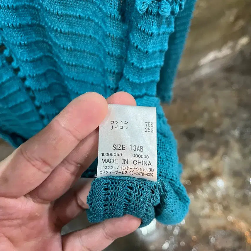 [BUNJANG] Hiroko Bis Hiroko Koshino Knit Long Cardigan / 히로코 비스 히로코 코시노 니트 롱 가디건 hiroko koshino