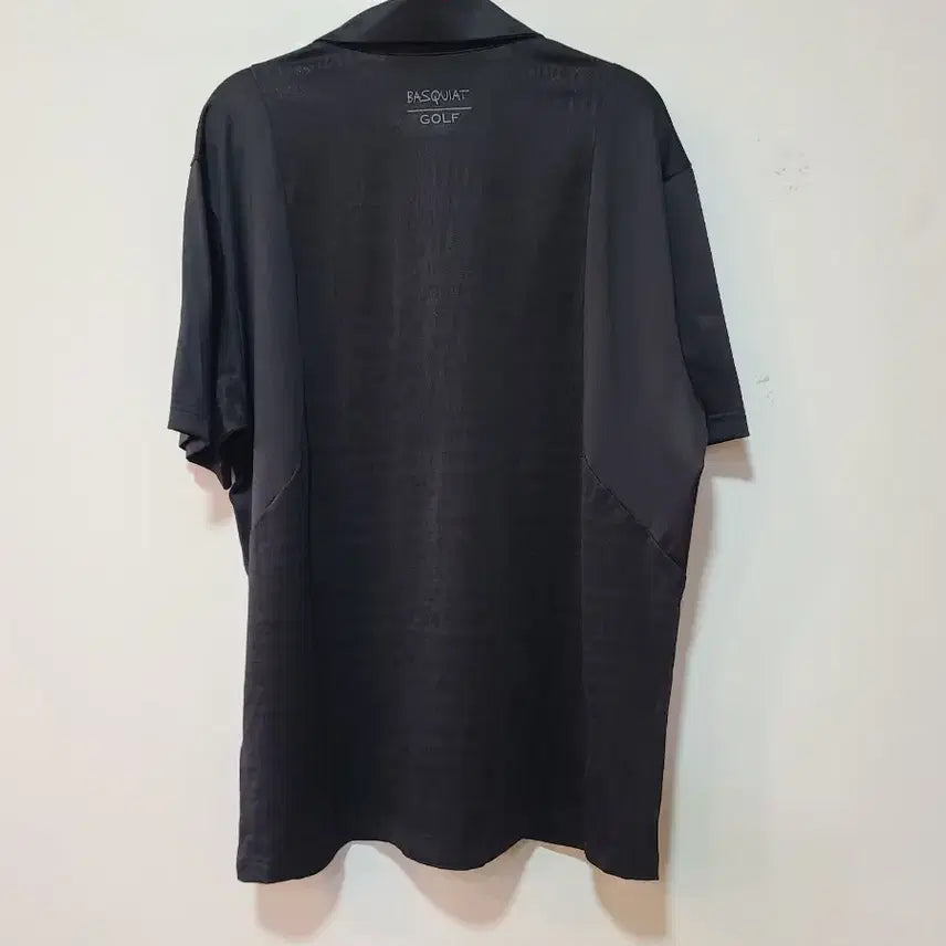 [BUNJANG] Jean-Michel Basquiat Black Polo Shirt / 장 미셸 바스키아 블랙 카라티