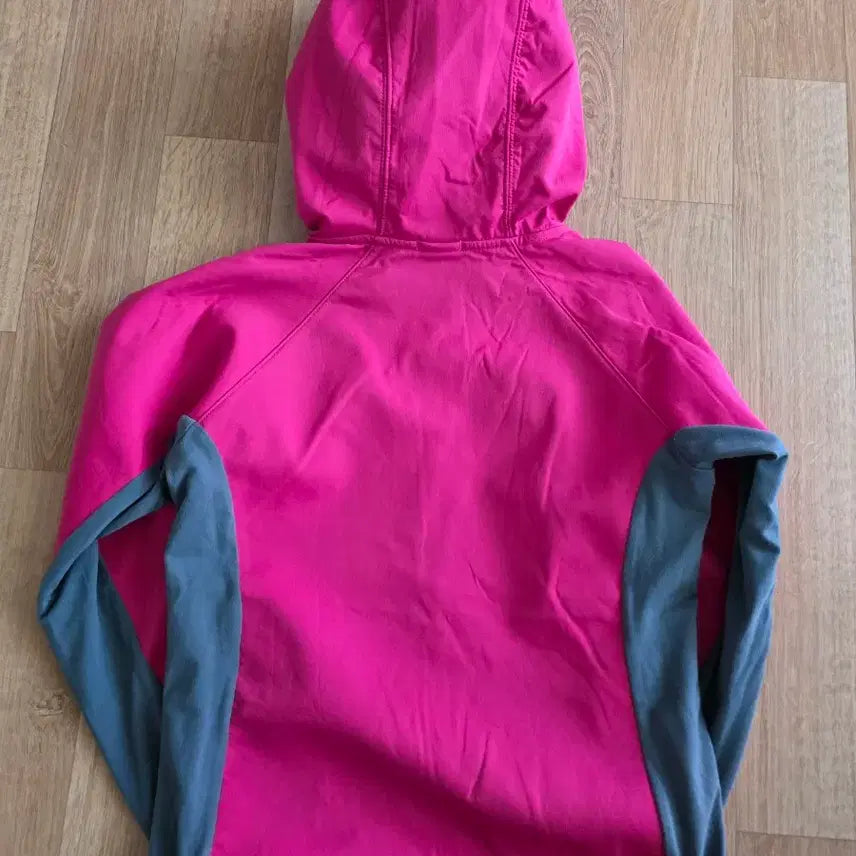 [BUNJANG] Nike Pink Hooded Windbreaker Jacket / 여자 나이키 핑크 후드 바람막이