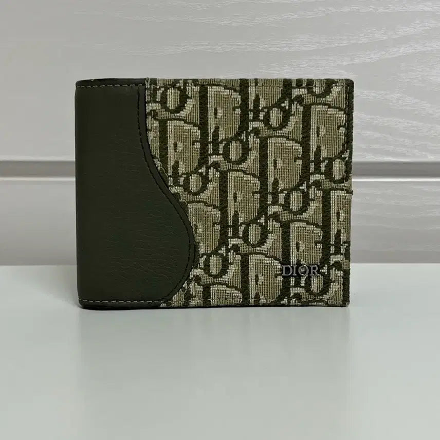 [BUNJANG] Dior Saddle Coin Wallet Khaki / [정품] 디올 새들 코인 반지갑 카키