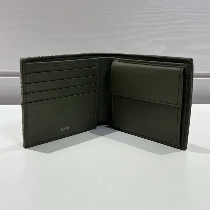 [BUNJANG] Dior Saddle Coin Wallet Khaki / [정품] 디올 새들 코인 반지갑 카키