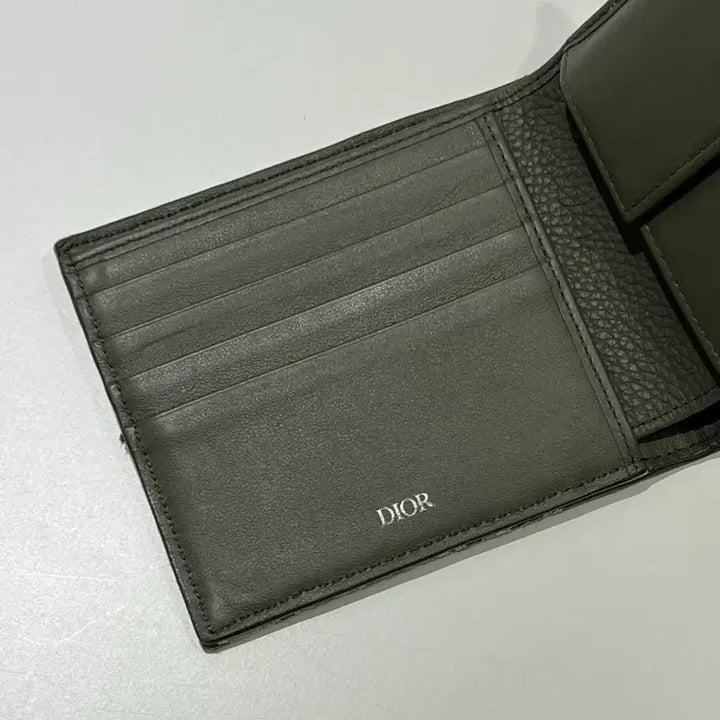 [BUNJANG] Dior Saddle Coin Wallet Khaki / [정품] 디올 새들 코인 반지갑 카키