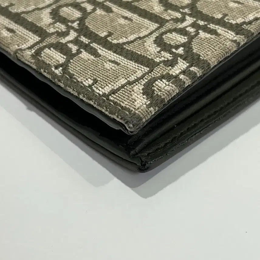 [BUNJANG] Dior Saddle Coin Wallet Khaki / [정품] 디올 새들 코인 반지갑 카키