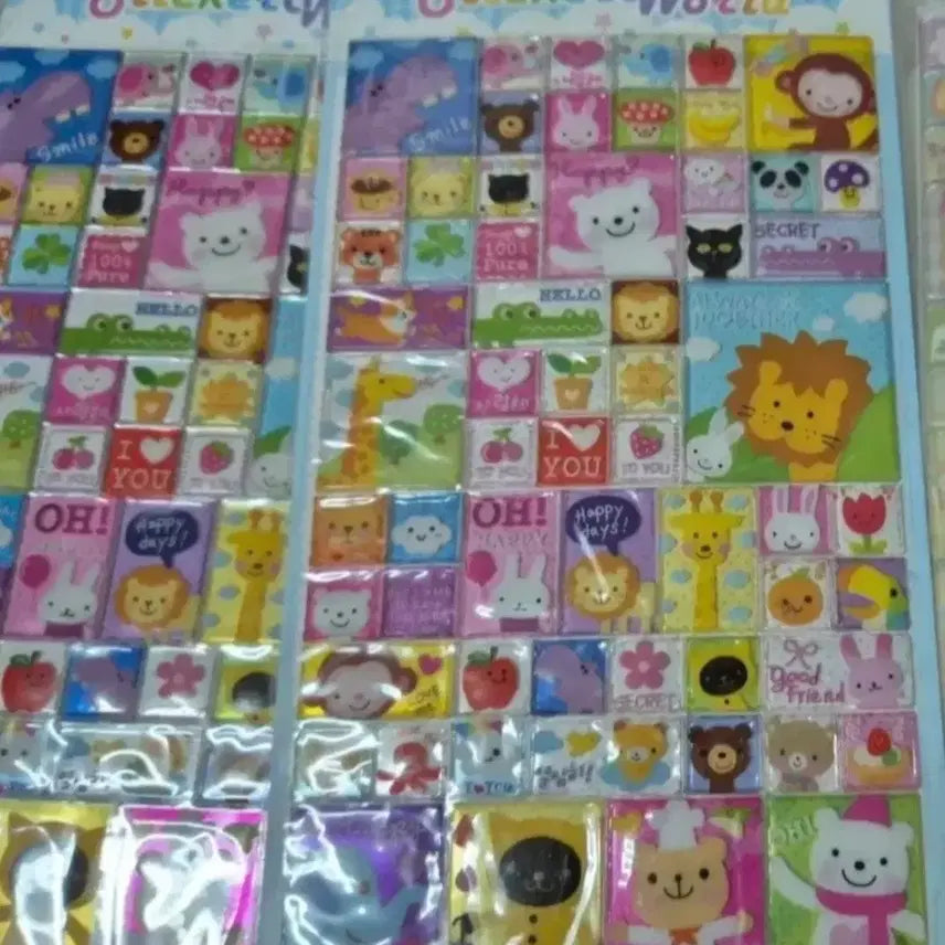 [SOLD OUT] 고전 투명 얼음 스티커