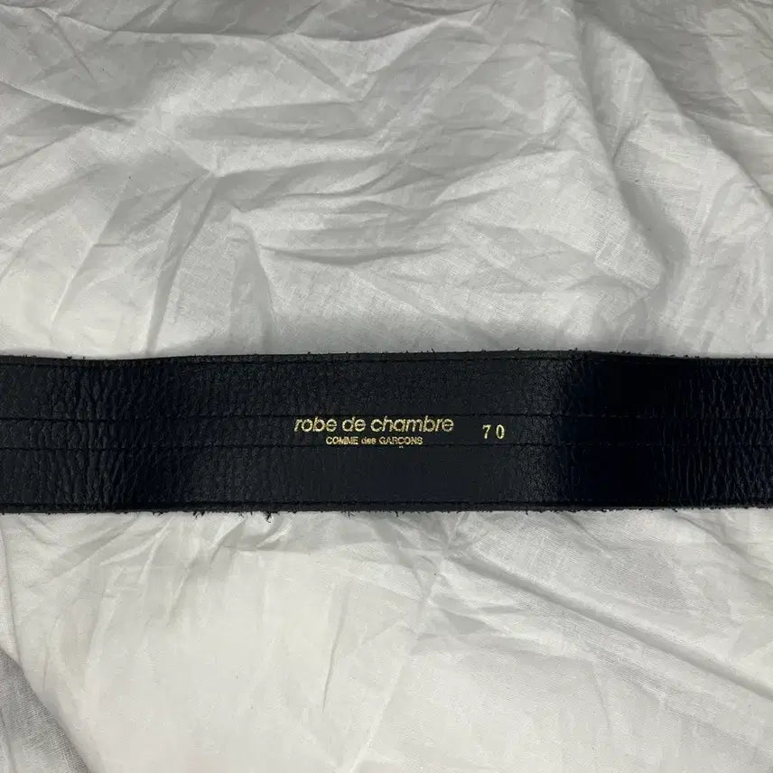 [BUNJANG] Comme des Garcons Robe de Chambre Leather Belt / 꼼데가르송 호브 드 샹드르 레더 벨트