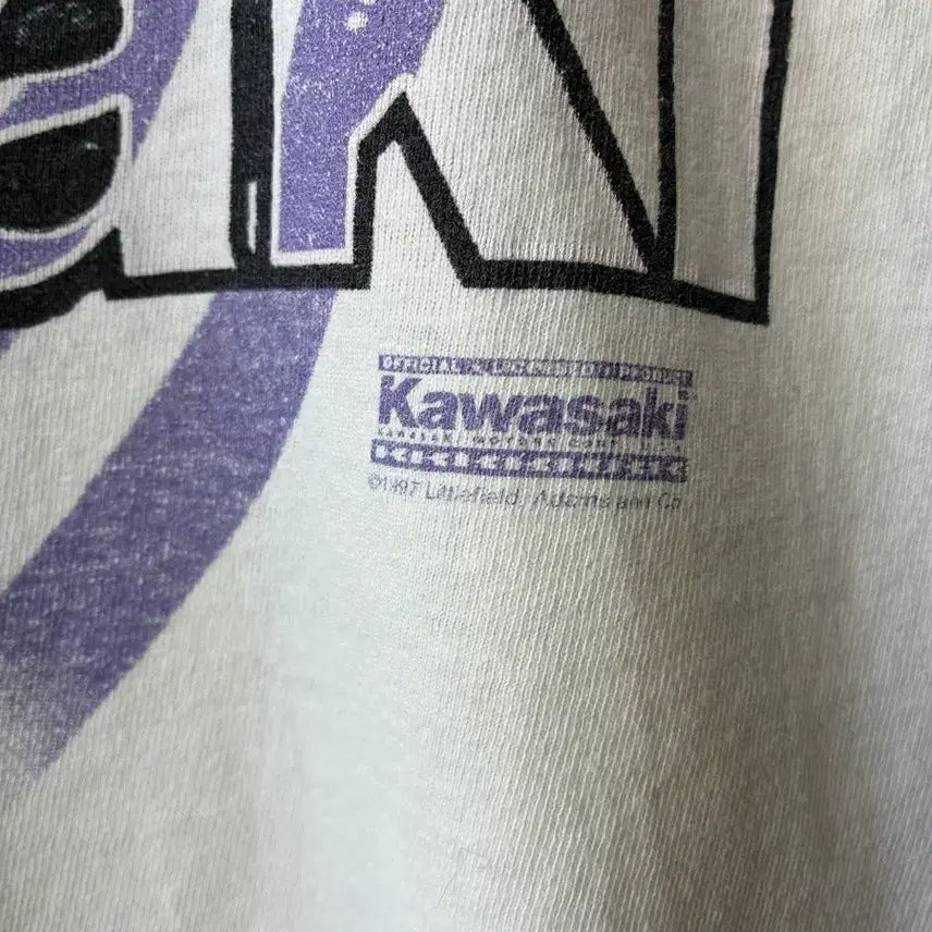 [BUNJANG] Kawasaki Racing Tee U.S.A. / 90s Kawasaki Racing Tee Made In U.S.A
